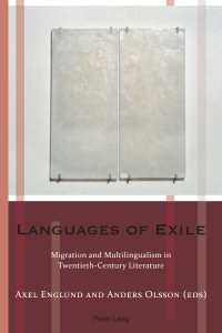 Cover image: Languages of Exile 1st edition 9783034309431