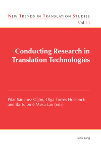 Imagen de portada: Conducting Research in Translation Technologies 1st edition 9783034309943