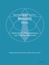 Titelbild: Intersubjectivity, Humanity, Being 1st edition 9783034319805
