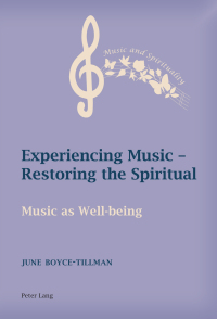 Cover image: Experiencing Music – Restoring the Spiritual 1st edition 9783034319522