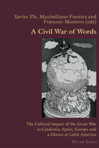 表紙画像: A Civil War of Words 1st edition 9783034319508