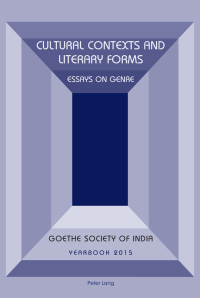 Imagen de portada: Cultural Contexts and Literary Forms 1st edition 9783034319065