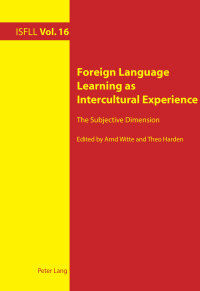 表紙画像: Foreign Language Learning as Intercultural Experience 1st edition 9783034318792
