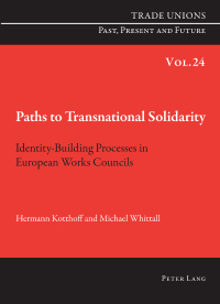 صورة الغلاف: Paths to Transnational Solidarity 1st edition 9783034317757