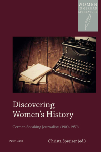 Cover image: Discovering Women’s History 1st edition 9783034307475