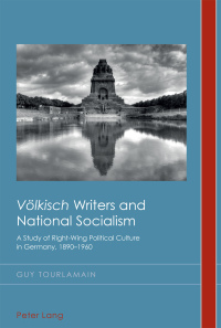 Imagen de portada: "Voelkisch" Writers and National Socialism 1st edition 9783039119585