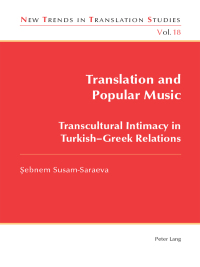 صورة الغلاف: Translation and Popular Music 1st edition 9783039118878