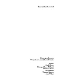 Titelbild: Programme und Manifeste zur Architektur des 20. Jahrhunderts 2nd edition 9783764363536