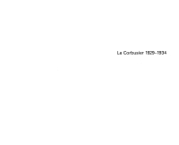 表紙画像: Le Corbusier - Œuvre complète Volume 2: 1929-1934 1st edition 9783764355043