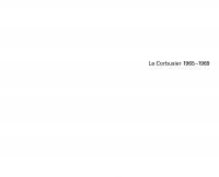 Titelbild: Le Corbusier - Œuvre complète Volume 8: 1965-1969 5th edition 9783764355104