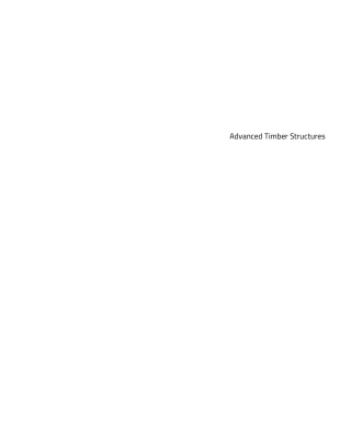 Imagen de portada: Advanced Timber Structures 1st edition 9783035605617