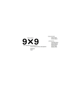 Cover image: 9 x 9 – Eine Methode des Entwerfens 1st edition 9783035606218