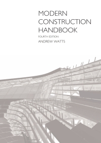 Cover image: Modern Construction Handbook 4th edition 9783035609592