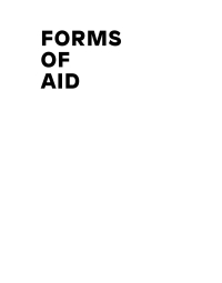 Cover image: Forms of Aid 1st edition 9783035610215
