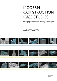 Imagen de portada: Modern Construction Case Studies 1st edition 9783035610987