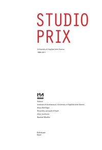 Cover image: Studio Prix 1st edition 9783990434406