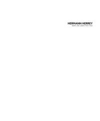 Cover image: Hermann Herrey 1st edition 9783035613230