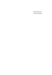 Titelbild: Designing Processes 1st edition 9783035615845