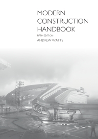 Imagen de portada: Modern Construction Handbook 5th edition 9783035616903