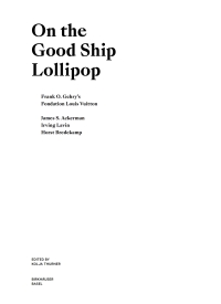 Imagen de portada: On the Good Ship Lollipop 1st edition 9783035617580