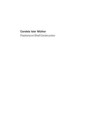 Cover image: Candela Isler Müther 1st edition 9783035620962
