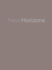Imagen de portada: New Horizons 1st edition 9783035621457