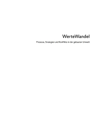 صورة الغلاف: WerteWandel 1st edition 9783035623246
