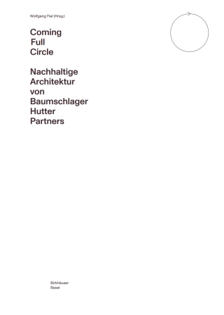 Imagen de portada: Coming Full Circle 1st edition 9783035624311