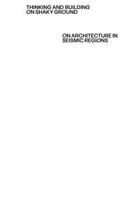 Omslagafbeelding: Thinking and Building on Shaky Ground 1st edition 9783035625585