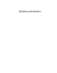 表紙画像: Building with Bamboo 3rd edition 9783035625707