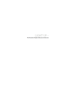 Titelbild: Light Up – The Potential of Light in Museum Architecture 1st edition 9783035627053