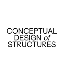 Imagen de portada: Conceptual Design of Structures 1st edition 9783035627954