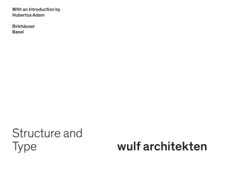 Cover image: Structure and Type 1st edition 9783035629118
