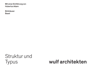 Cover image: Struktur und Typus 1st edition 9783035629125