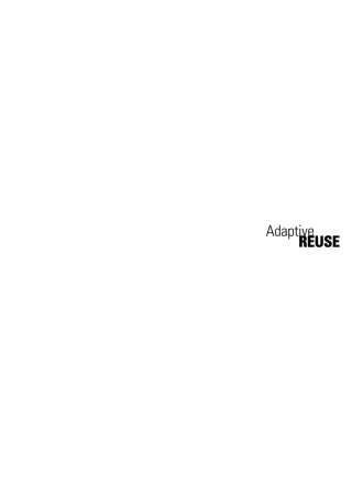 Cover image: Adaptive Reuse 2nd edition 9783035629262