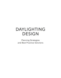 صورة الغلاف: Daylighting Design 1st edition 9783764377281