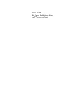 Immagine di copertina: Die Gaben des Heiligen Geistes nach Thomas von Aquin 1st edition 9783050036557