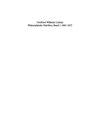 Titelbild: 1663–1672 1st edition 9783050042718