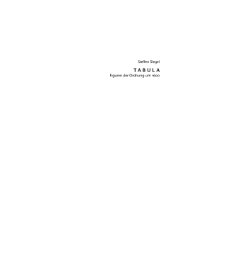 Cover image: Tabula 1st edition 9783050045634