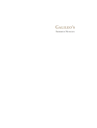 Imagen de portada: Galileo's Sidereus nuncius: A comparison of the proof copy (New York) with other paradigmatic copies (Vol. I). Needham: Galileo makes a book: the first edition of Sidereus nuncius, Venice 1610 (Vol. II) 1st edition 9783050050959