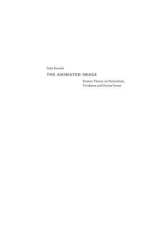 Cover image: The Animated Image 1st edition 9783050059495