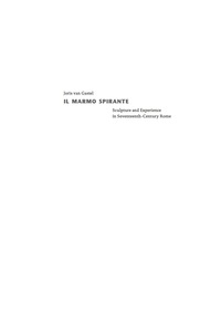 Imagen de portada: Il Marmo spirante 1st edition 9783050059488