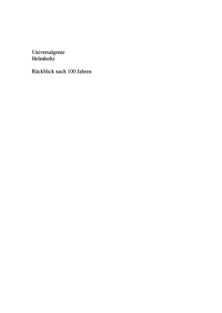 Imagen de portada: Universalgenie Helmholtz 1st edition 9783050026671