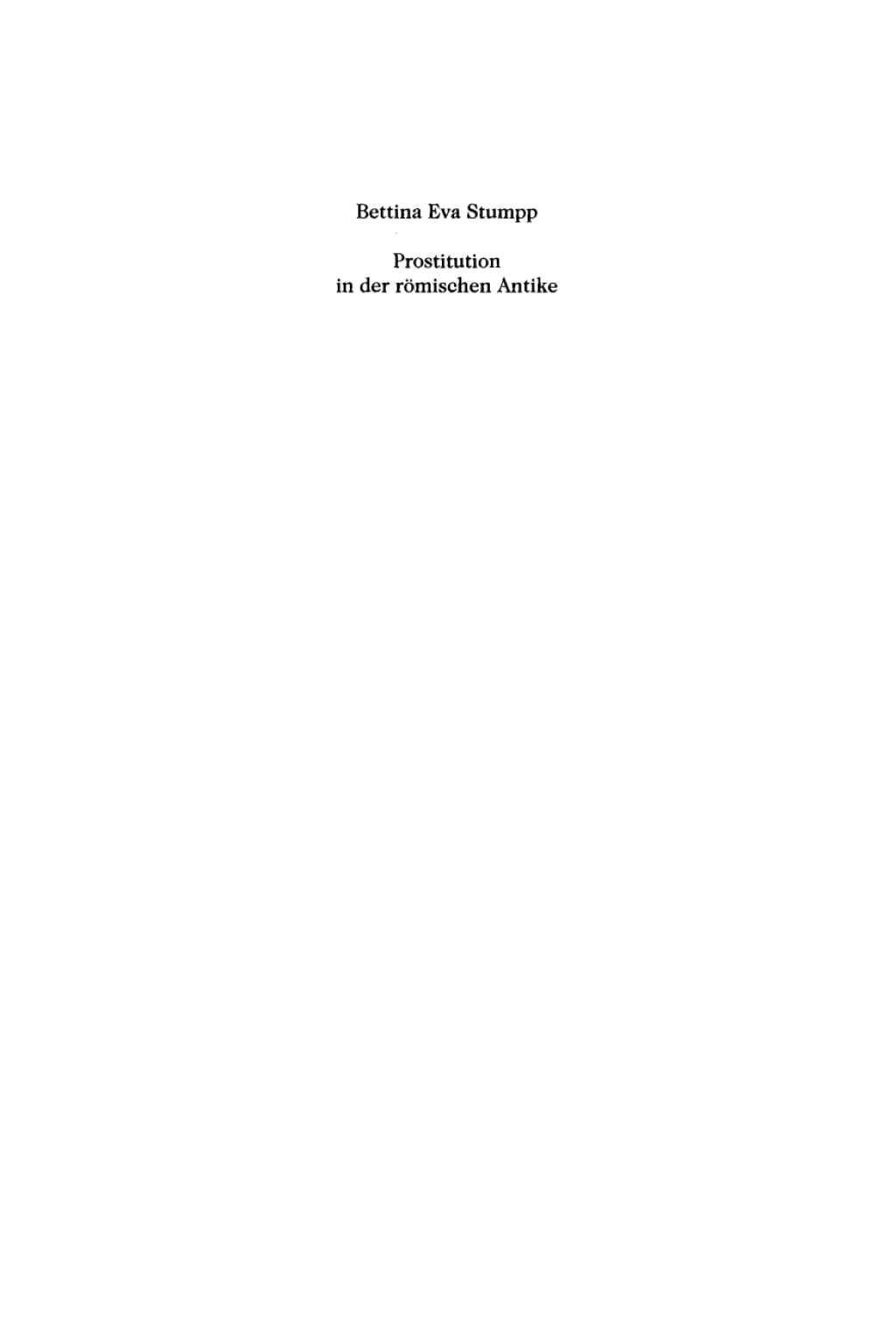 Prostitution in der römischen Antike 1st Edition