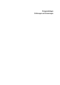 Imagen de portada: Kriegsniederlagen 1st edition 9783050040158