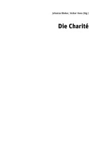 Cover image: Die Charité 1st edition 9783050045252