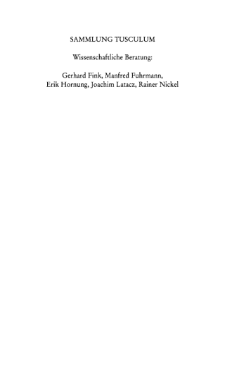 Cover image: Trost der Philosophie / Consolatio philosophiae 6th edition 9783050055480