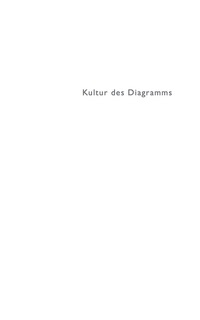Immagine di copertina: Kultur des Diagramms 1st edition 9783050057651