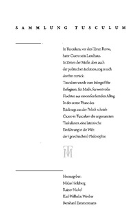 Immagine di copertina: Theogonie / Werke und Tage 5th edition 9783050059280