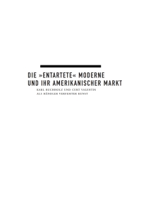 Titelbild: Die "entartete" Moderne und ihr amerikanischer Markt 1st edition 9783050061276